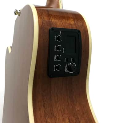 Alvarez AFH600CESHB Artist Herringbone Series Folk/OM Acoustic-Electric Guitar image 6