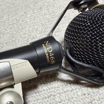 Electro-Voice N/D 468 Dynamic microphone w/holder image 2