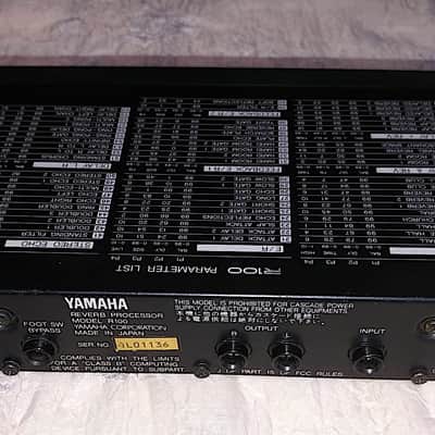 Yamaha R100 reverb unit processor image 7