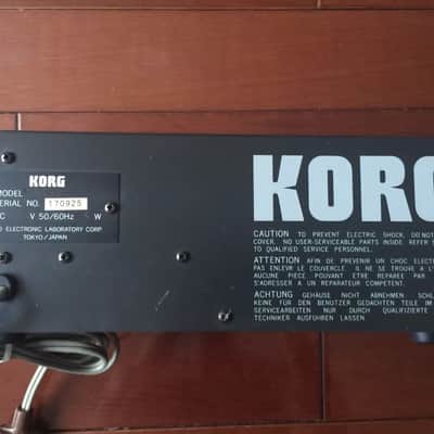 Korg MS-02 80s Synthesizer Interface US 117V MS-10 MS-20 MS-50 image 9
