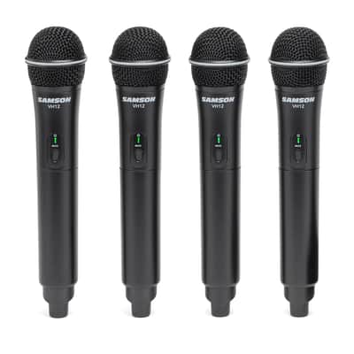 Mint Samson Stage 412 4 Channel Wireless Microphone System - Black image 4