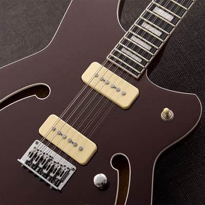 Reverend Airwave 12-String Metallic Bordeaux image 6
