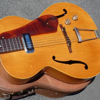 Epiphone Harry Volpe Rare Vintage Hollowbody Archtop 1955-57 Natural image 3