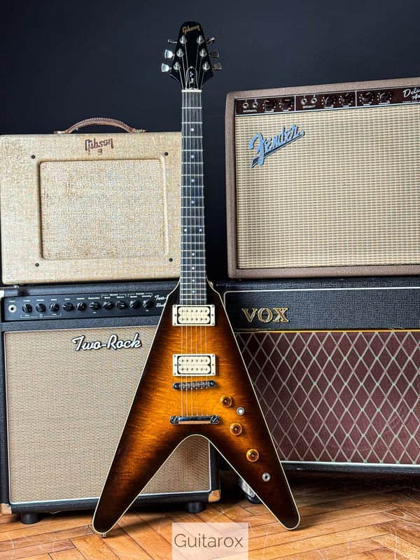 1981 Gibson Flying V CMT The V Sunburst image 1