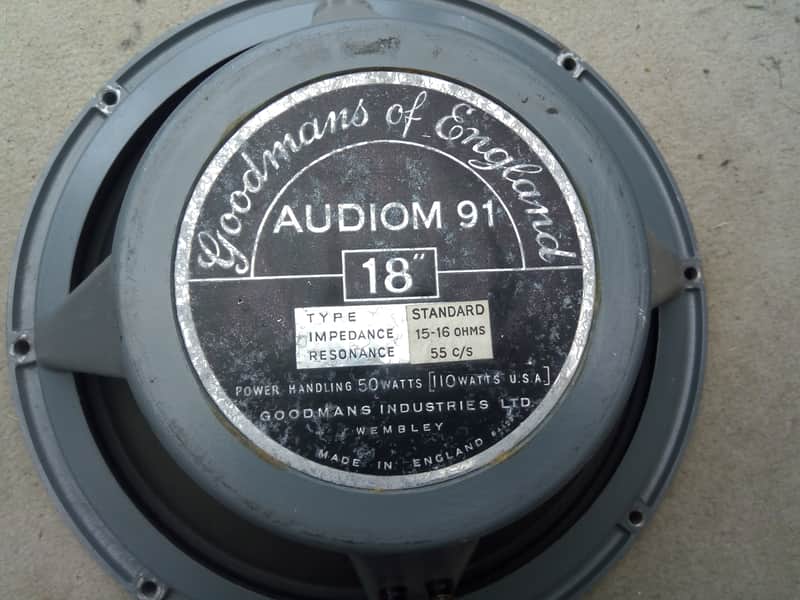 Goodmans Audiom 91 18