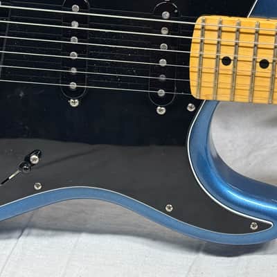 Fender American Professional II 2 Stratocaster Guitar with Case 2021 - Dark Night / Maple neck image 7