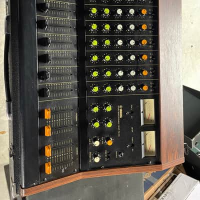 Yamaha PM-430 8-Channel Mixing Console 1970s - Black image 1