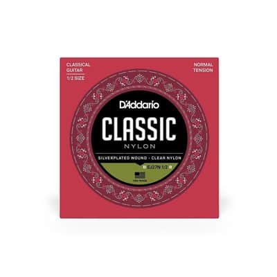 D'Addario EJ27N 1/2 Size Normal Tension Nylon Classical Guitar Strings image 2