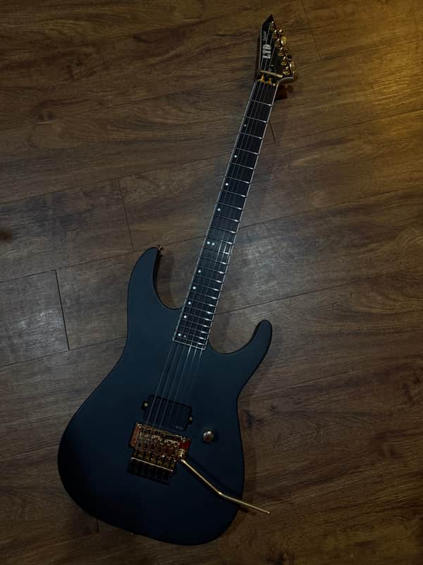 ESP LTD M-1001 2024 - Present - Charcoal Metallic Satin image 1