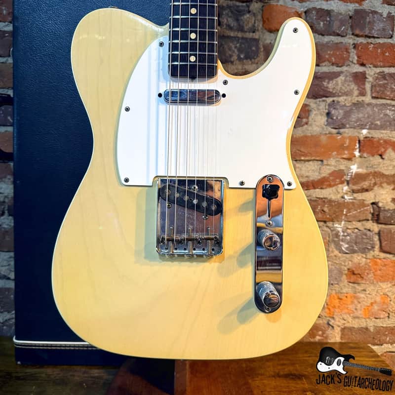 Fender Telecaster Electric Guitar *Refinish & Refret* w/ Vintage HSC (1960 - Blonde) image 1