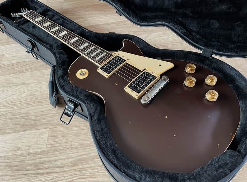 TPP Jeff Beck "Oxblood" Gibson Les Paul Goldtop / 54' Tribute - Relic image 1