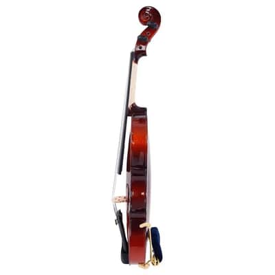 Maple Wood 4/4 Size Acoustic Violin Fiddle Set For Beginner Students image 4