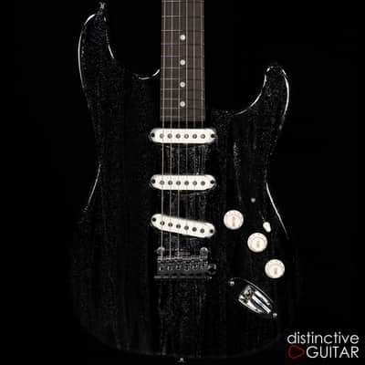 Suhr Classic S Custom - Silver Sparkle Drip image 1