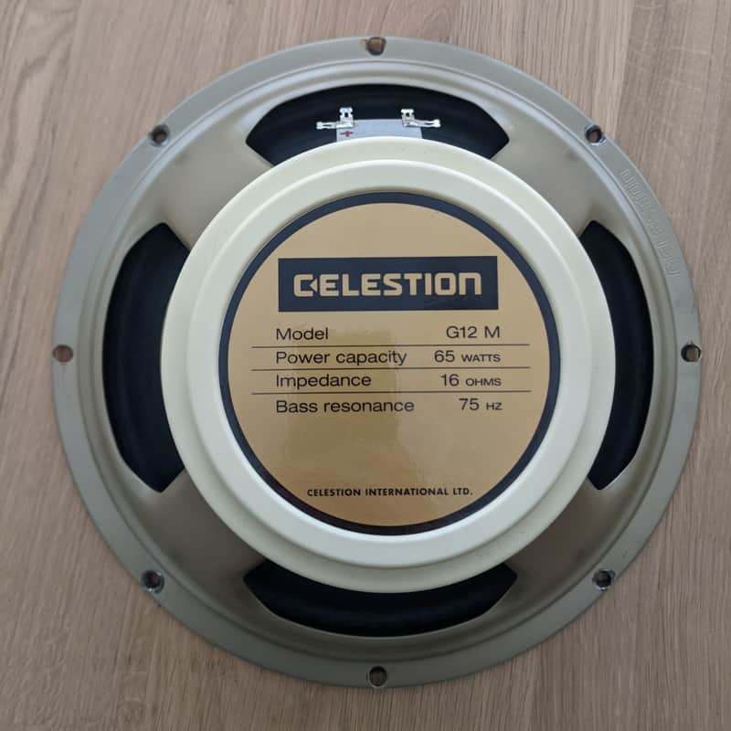 Celestion G12M-65 12" Classic Series Creamback 65W 16 Ohm Speaker