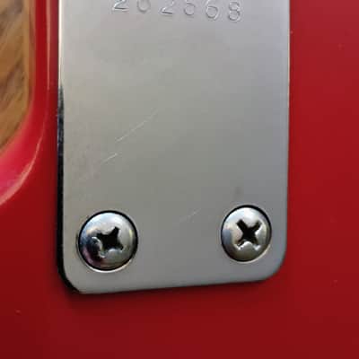 Vox Panther Bass 1960s - Red image 5