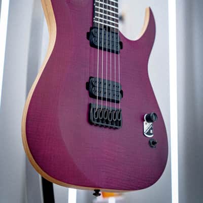 Schecter John Browne Signature Tao-6 2022 - Present - Satin Trans Purple image 2