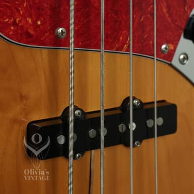 1992 Fender MIJ '62 Reissue Jazz Bass Sunburst image 6