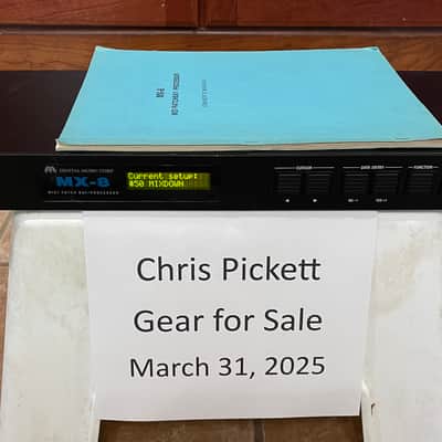 Digital Music Corp MX-8 MIDI Patchbay Processor rack mount Black image 2
