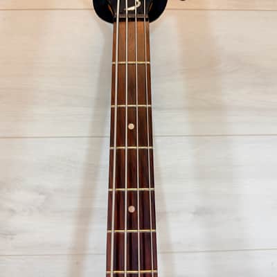 Dean Edge 14 4-String Bass Guitar Satin Black 2000's image 4