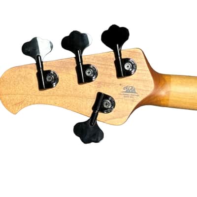 Ernie Ball Music Man StingRay 4 Special, Black Rock / Roasted Maple  *8.0 LBS IN STOCK* image 9