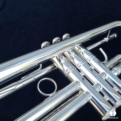 Vintage Bach Stradivarius 180 37 ML trumpet case mouthpiece gamonbrass image 10