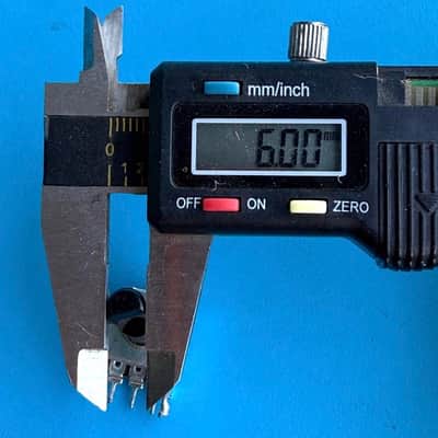 Fender Bullet Reverb (PR241) Guitar Amp Part: D-Shaft Potentiometer A50K Pot image 8