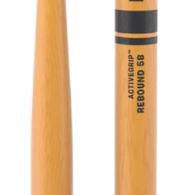 ProMark R5BAGC Rebound 5B ActiveGrip Clear Hickory Drumsticks with FREE Shipping image 5