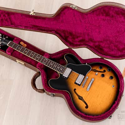 1996 Gibson ES-335 Dot Semi-Hollow Guitar Vintage Sunburst w/ 57 Classic PAFs, Fast Neck & Case image 19