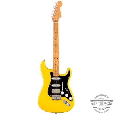 Fender Limited Edition American Ultra II Stratocaster HSS - Graffiti Yellow image 3