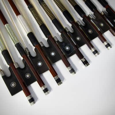 German Violin Bow High Quality 3/4 Size Circa-1900s-Brown image 15
