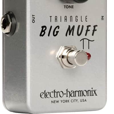 Electro-Harmonix Triangle Big Muff Reissued Fuzz Guitar Effects Pedal image 3
