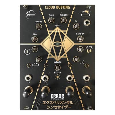 Error Instruments Cloudbusting Eurorack Synth Voice Module (Gold XP) image 2