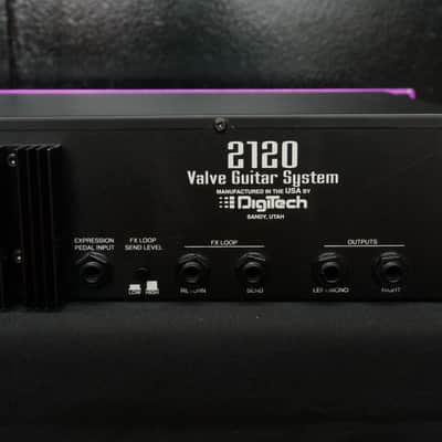 Digitech 2120 Artist Valve Guitar System Effects Processor 2U Rack Mount 240V image 10