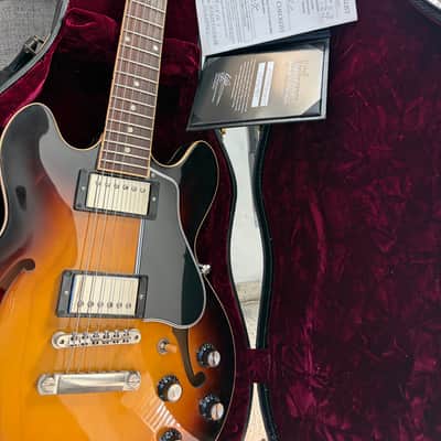 Gibson Custom Shop ES-339 fat neck 2012 - Antique Vintage Sunburst image 13