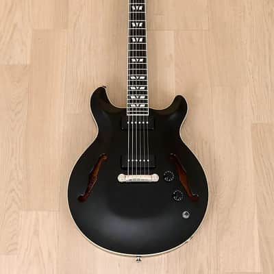 2008 Hamer "USA" "Newport 90" Willcutt Custom Order, Maple Carved Top & Ebony Board image 3