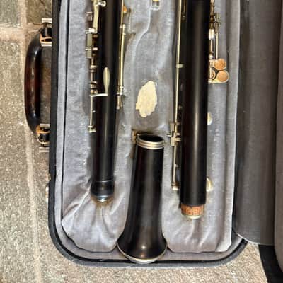 La Margue brand wood  Oboe with case. Made in France image 6
