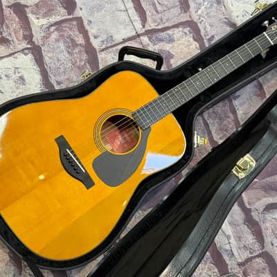 Yamaha FGX5 Red Label Dreadnought Natural w/ Case JAPAN  Auth Dlr 4lbs13oz #362A image 6