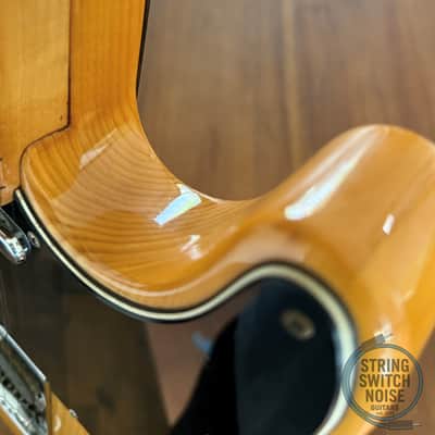 Fender Telecaster, ‘72, Natural Blonde, Black Guard, Ashwood, 1997 image 19
