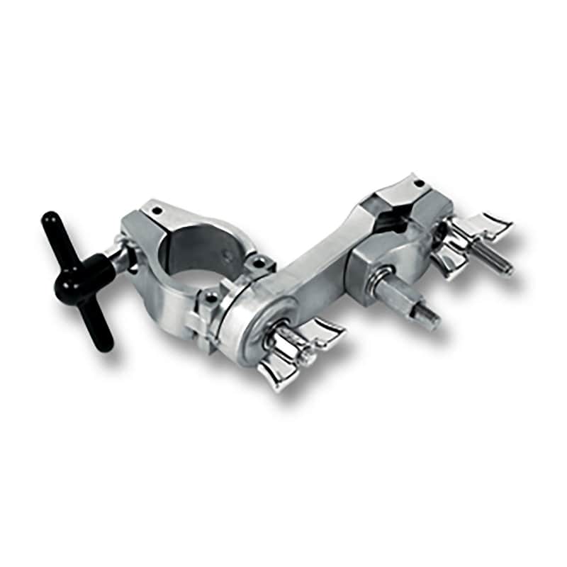 DW DWSMRKC15VA 1.5" to Adjustable V Offset Drum Rack Clamp image 1