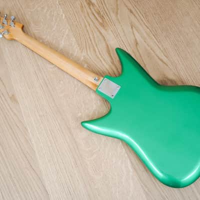 1960s Teisco Del Rey K3L ET-312 Shark Fin Vintage Electric Guitar Green Japan image 11