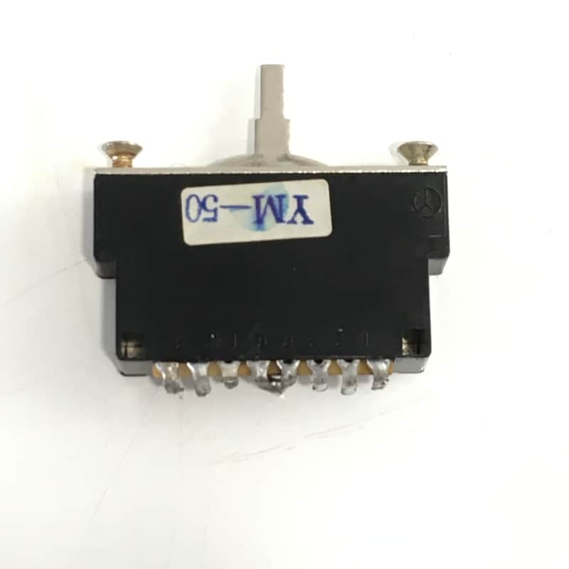 Genuine Fender Japan Reissue Black Box MIJ Strat Wiring Switch YM50 Light Relic Luthiers image 1