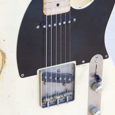 Kelton Swade ''Vinny'' Telecaster AVR-T '53, Roadworn Blonde image 5