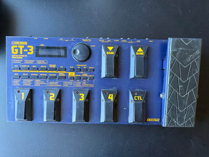 Boss GT-3 Multi-Effect Unit 1999 - 2001 - Black