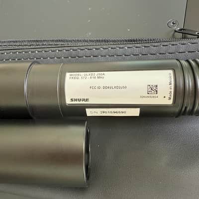 Shure ULX-D DIGITAL WIRELESS MICROPHONE SYSTEM j50A, worldwide shipping image 8