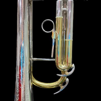 CG CONN CONN CONNSTELLATION 28 A CORNET - SILVER - BRASS image 15