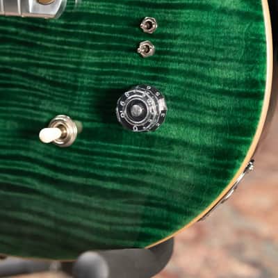 PRS SE Paul's Guitar Solidbody Electric Guitar - Teal Black with Gig Bag image 11