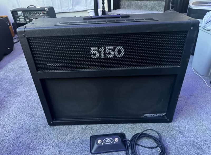 Peavey EVH 5150 212 60-Watt 2x12" Guitar Combo 2000s - Black image 1