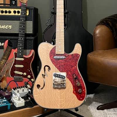 Nathan Bradley Guitars White Oak Telecaster style build 2026 - Satin image 1