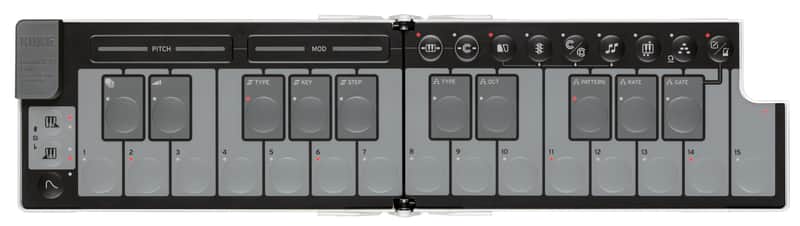 Korg nanoKEY Fold Weiß, Ltd. image 1