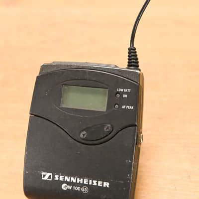 Sennheiser ew 100 G3 Bodypack Wireless System - A Range NO POWER SUPPLY CG01ZM2 image 10